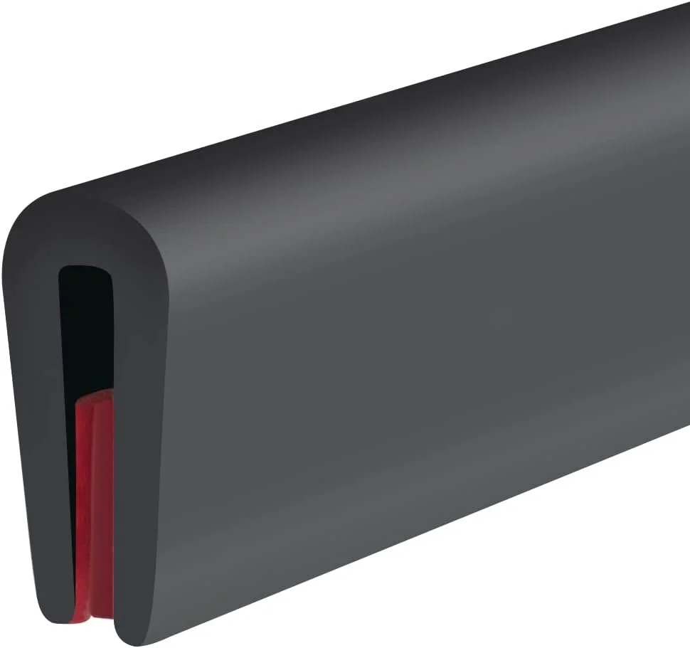 EDGE TRIM
Self-adhesive rubber edge trim to protect sharp edges. I used this on my propane tank mount because it was scratching the pain on my tank. Problem solved. 