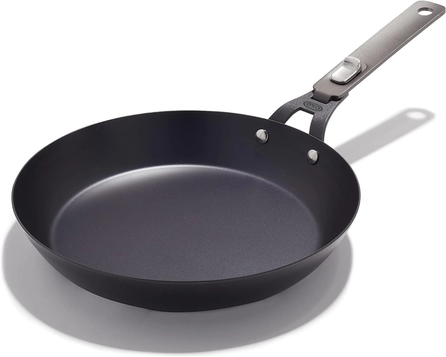 FRYING PAN
If you've never used a "carbon steel" pan, do some research. It's my new favorite thing! Similar benefits to cast iron with less weight. This one has a detachable handle for easy camping storage. 