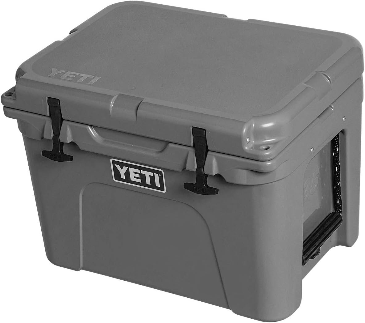 YETI COOLER
A pricey upgrade but a total beast. If you are not using an electric fridge, you need a cooler with really good insulation. This one fit my sliders perfectly and keeps ice frozen for days. 