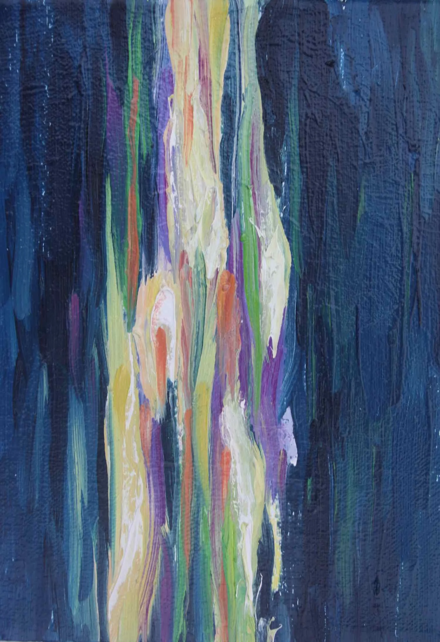 When Light Came Down  8x6 oil on canvas NFS