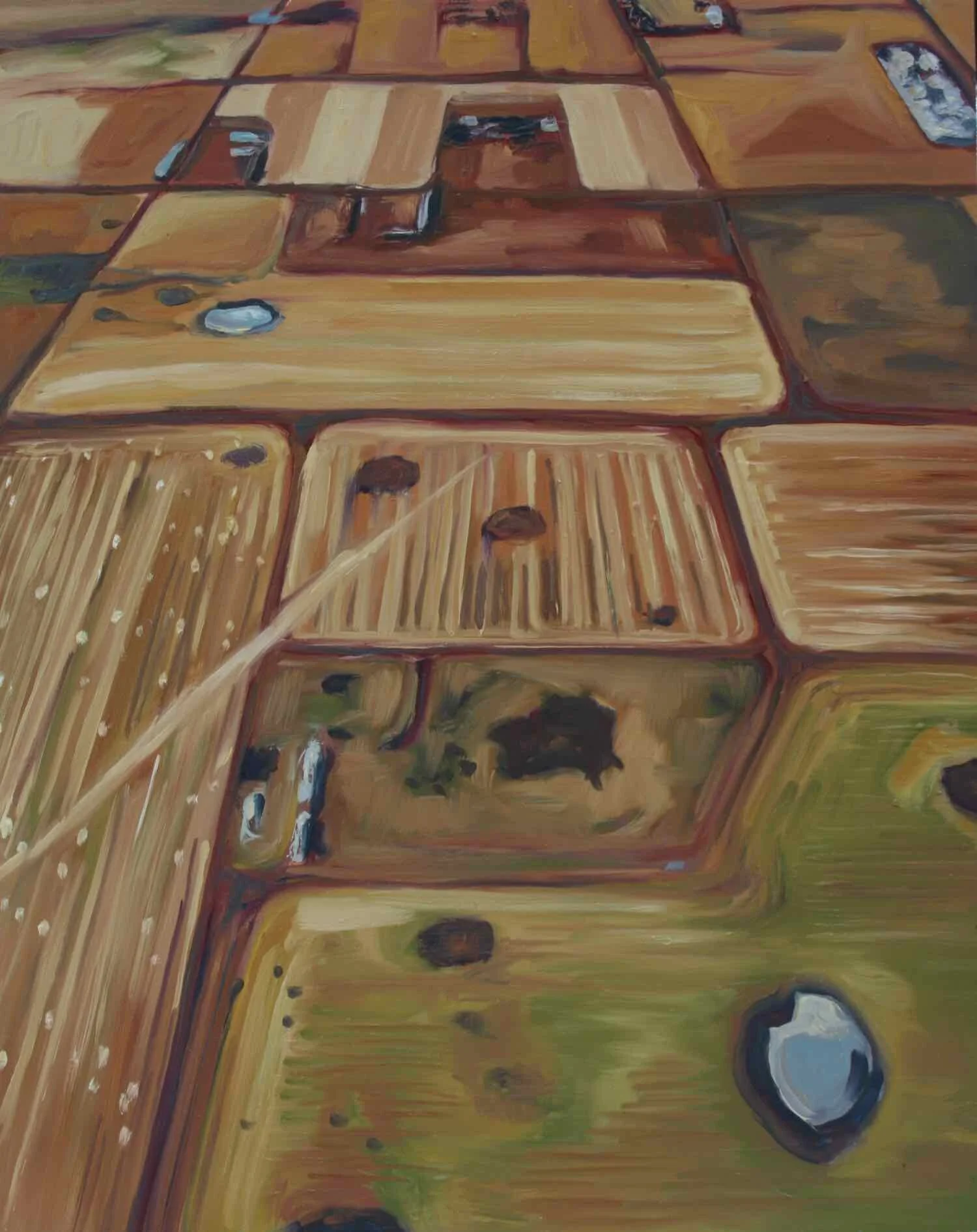 Grid II oil on board 24 x 18 $850