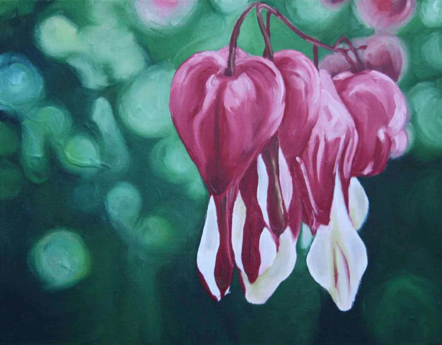 My Bleeding Heart I oil on canvas 11x14 SOLD