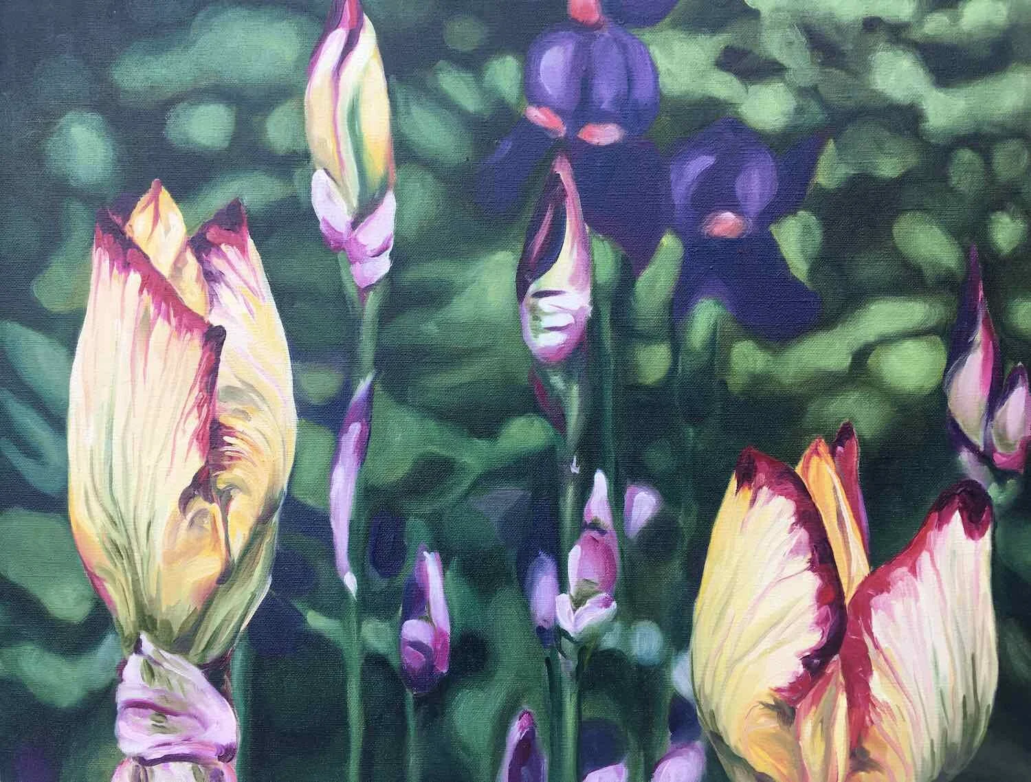 Getting Ready oil on canvas 16 x 20 SOLD