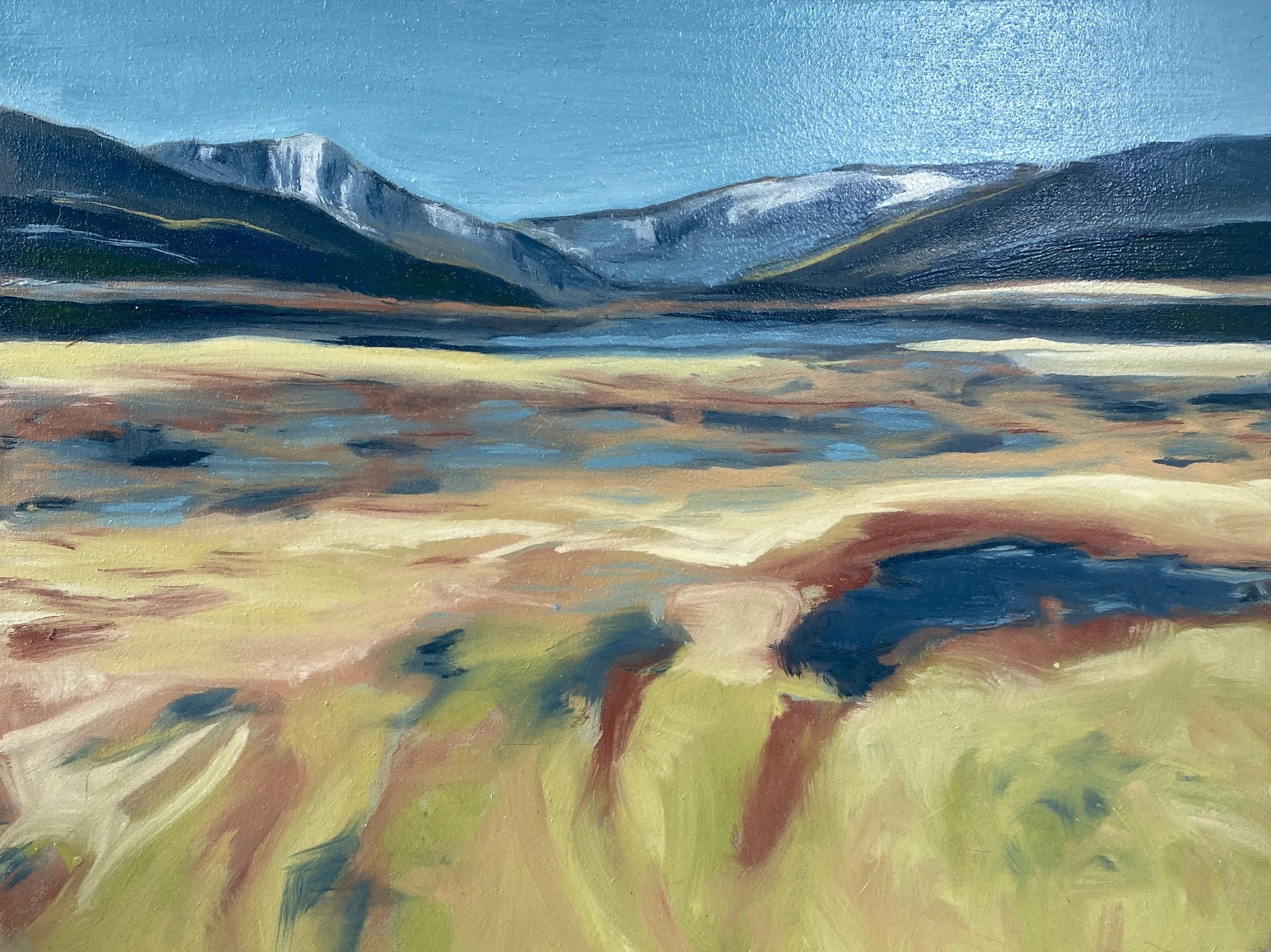 Emerging Spring V 6 x 8 inches oil on board $175