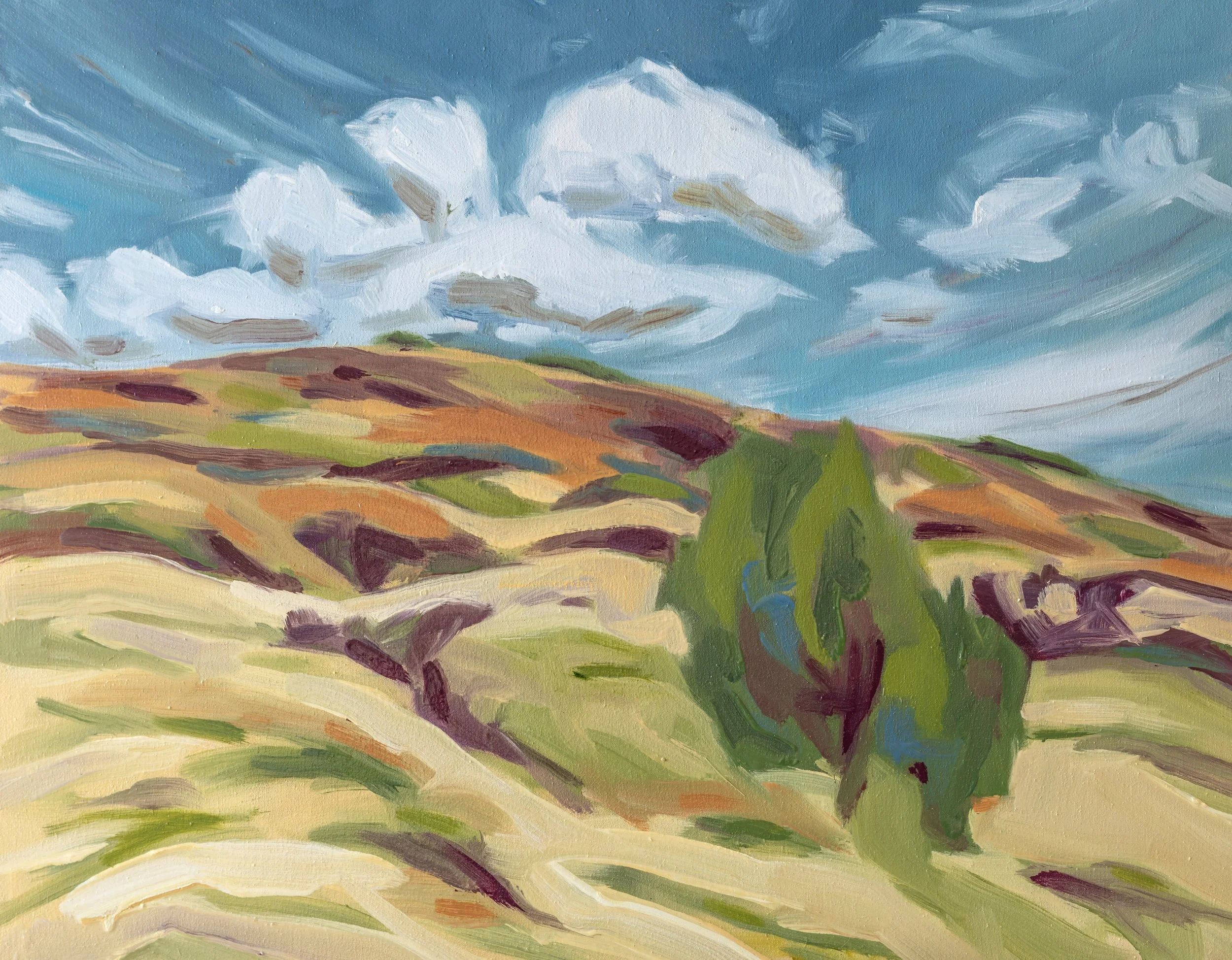 Waymarked, 11x14 oil on board SOLD