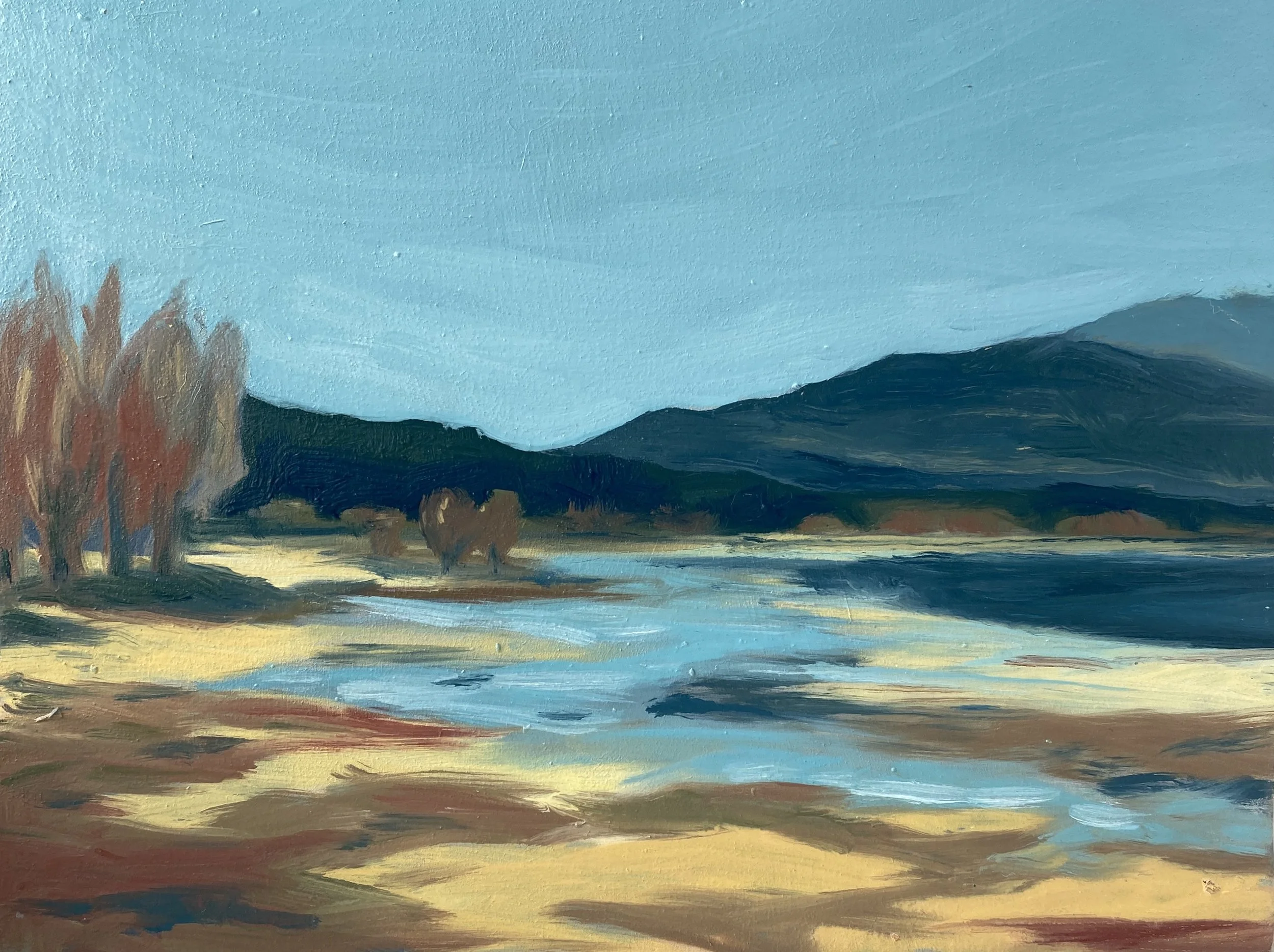 Emerging Spring IV 6 x 8 inches oil on board $175