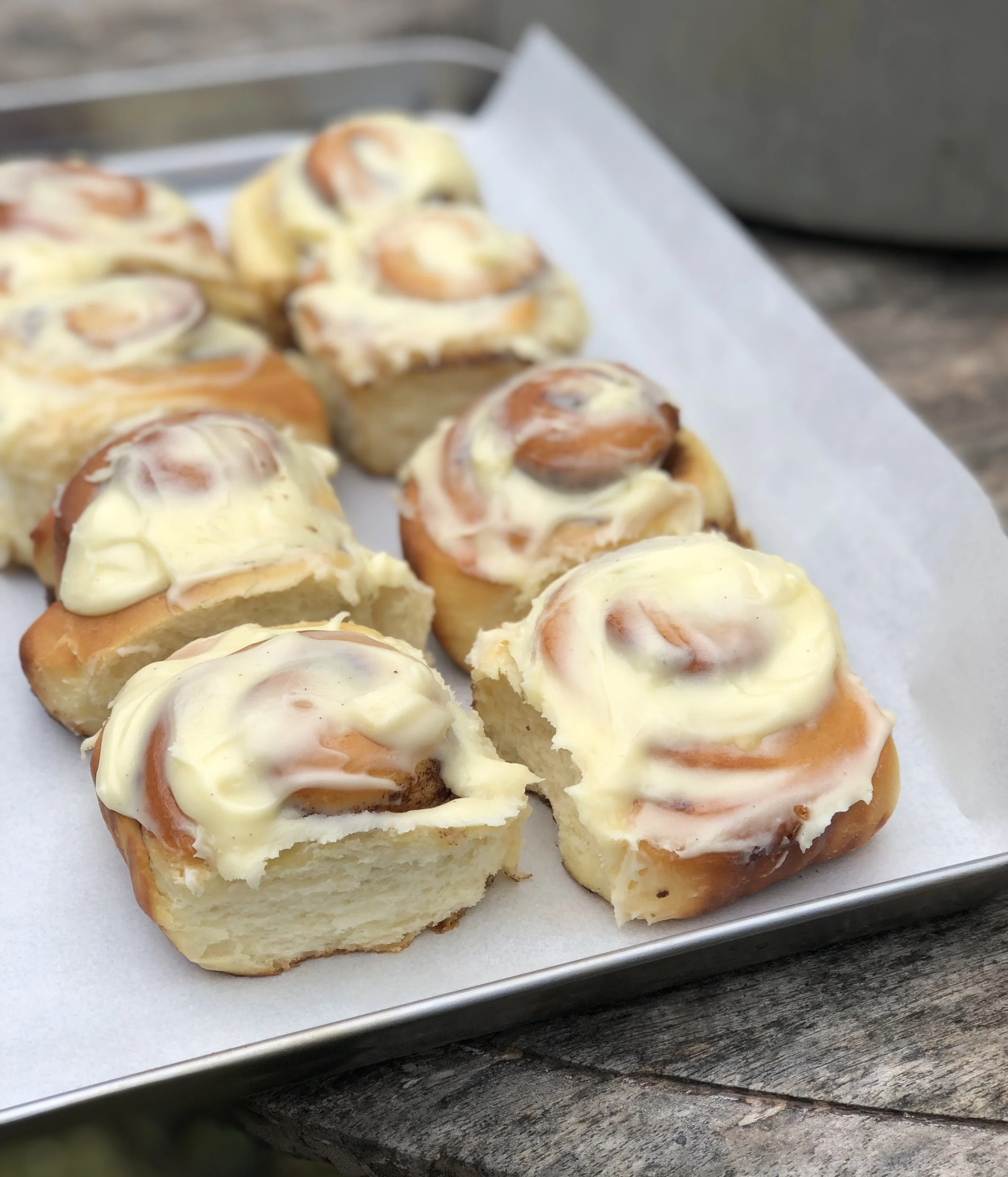 MINI Cinnamon Rolls with Cream Cheese Frosting (MINI 8 PACK)  FRIDAY MORNING DELIVERY 8am-10am