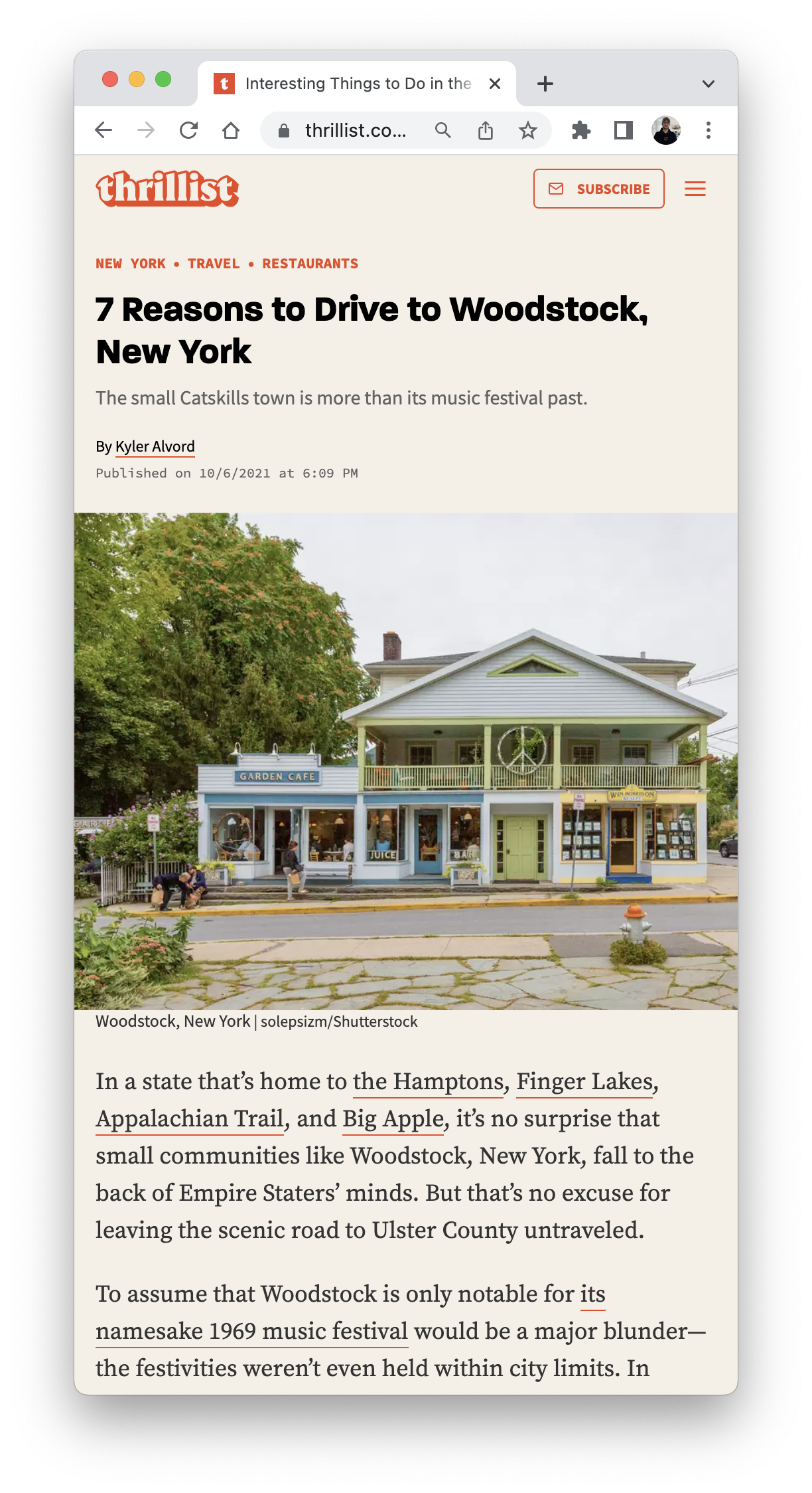 Things to Do in Woodstock — Relax in Woodstock