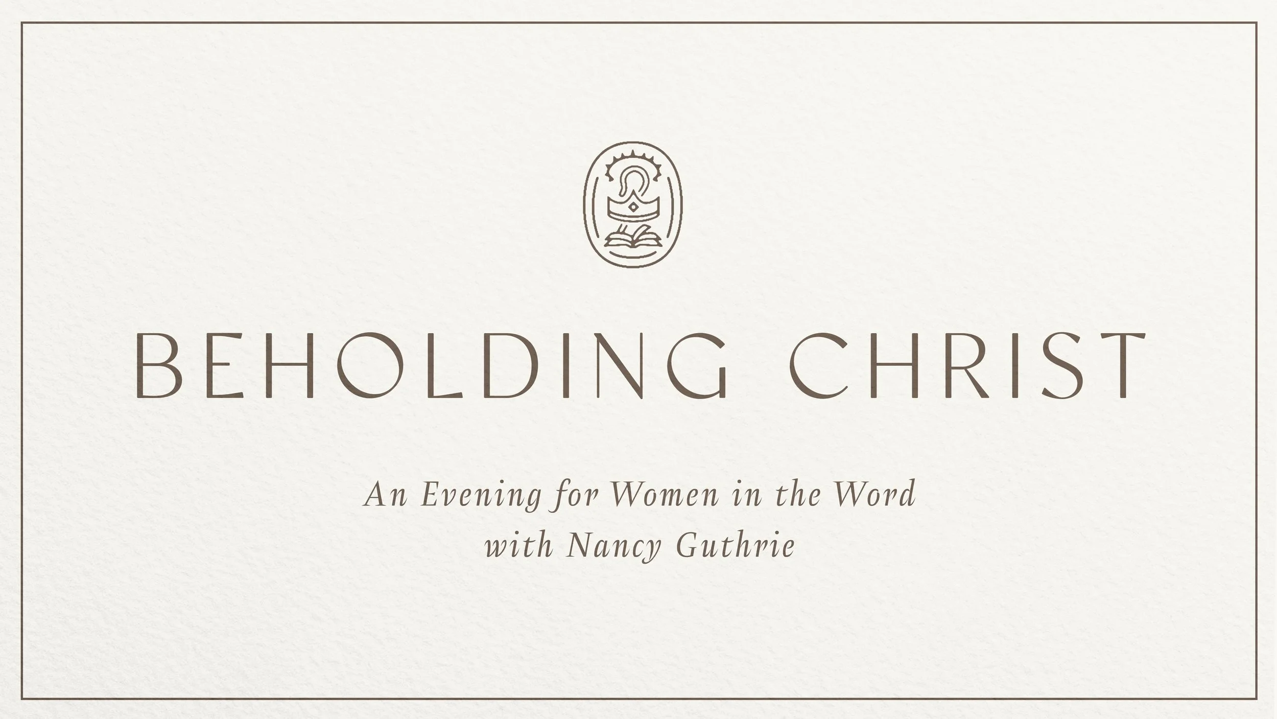 Beholding Christ Greenville, SC