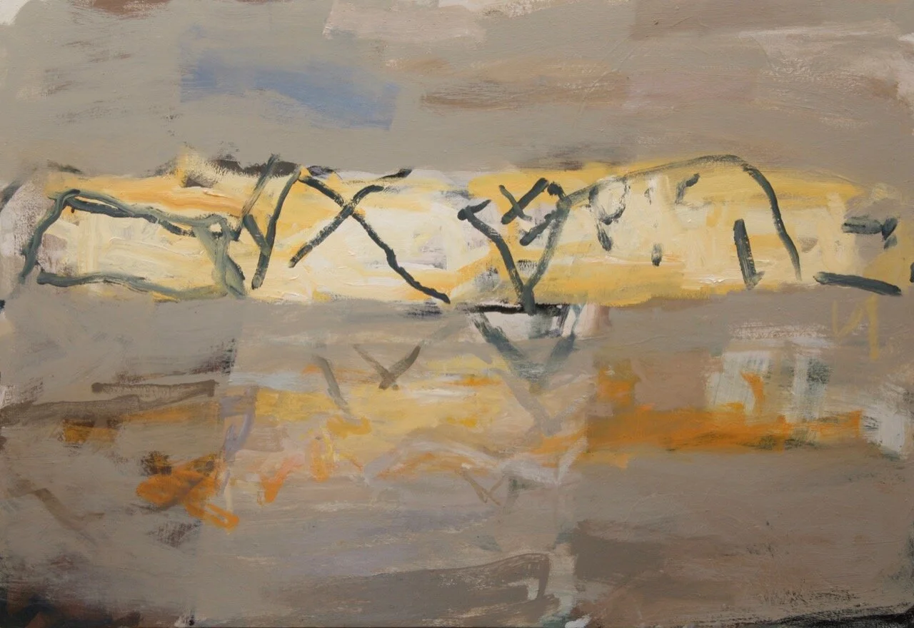Bluff (2020) oil on canvas 112X161cm