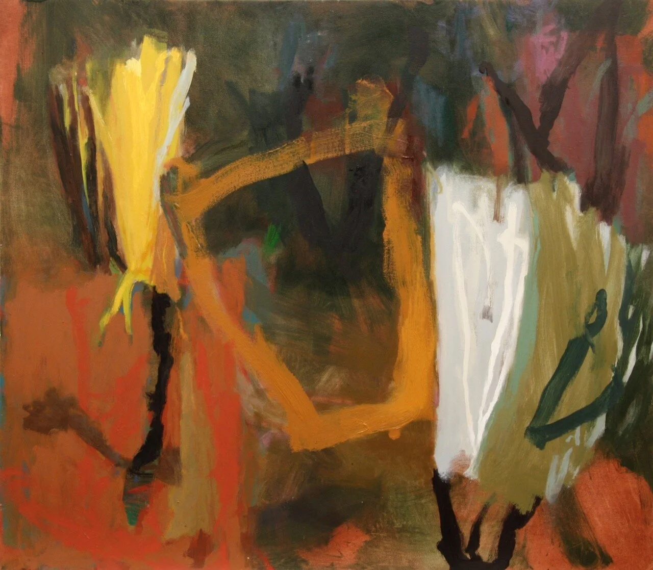 Cycadic Rhythm (2020) oil on canvas 107X124cm