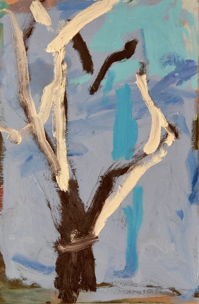 Sentinel (2023) oil on canvas 76X51cm