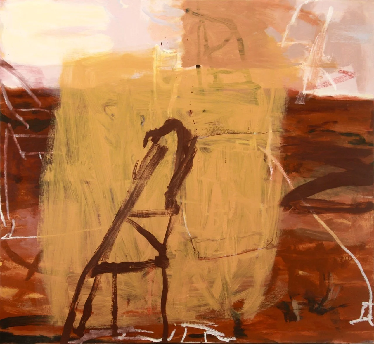 The Broken Hill (2023) oil on canvas 140X152cm (Available)