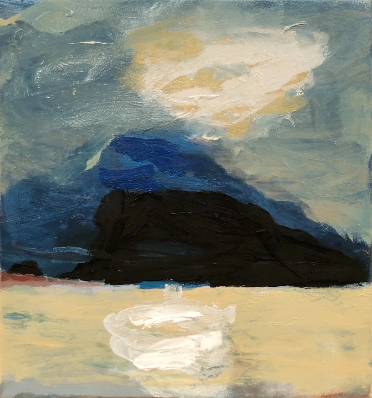 Cumulus (2025) oil on canvas 43X40cm