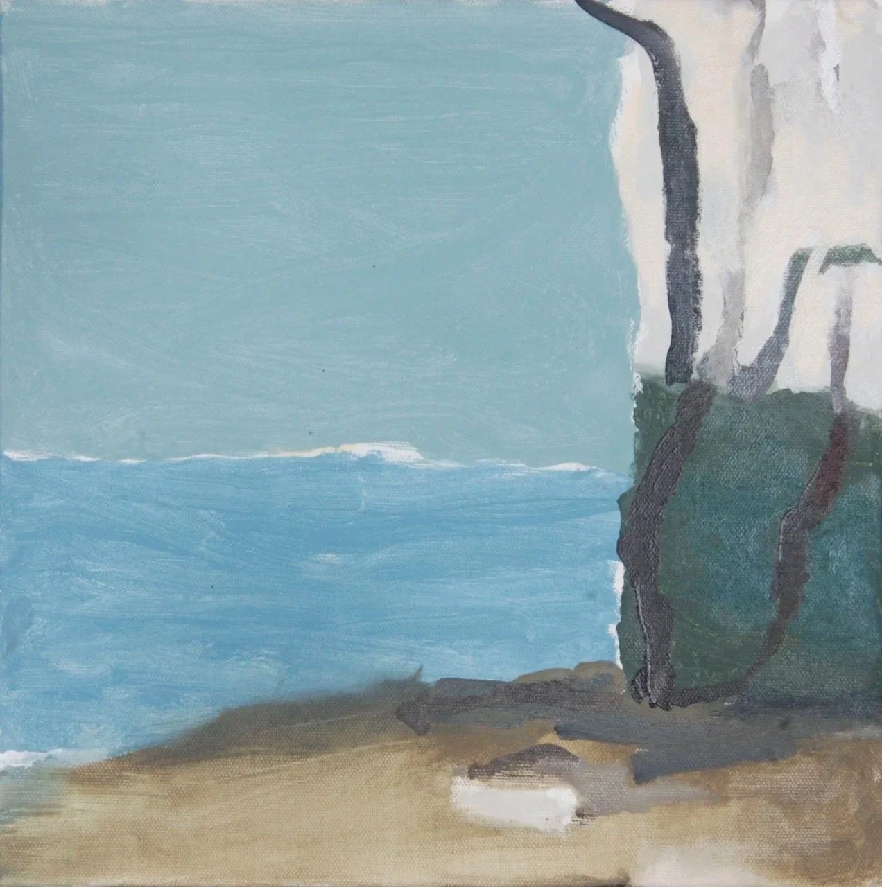 Awaba (2025) oil on canvas 30X30cm
