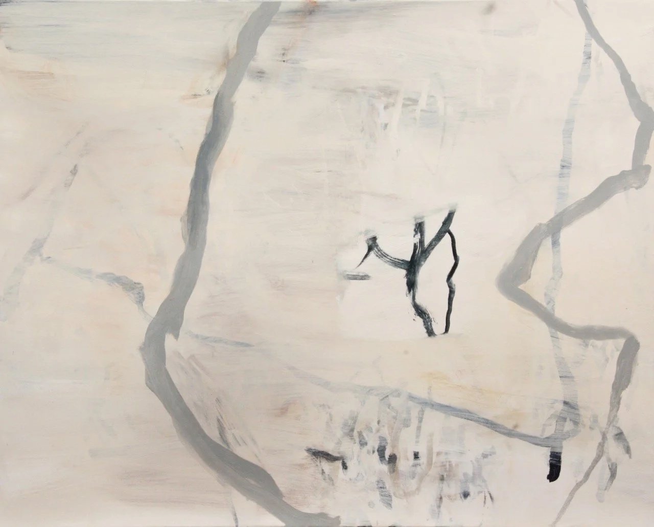 Mangrove Window (2025) oil on canvas 122X152cm