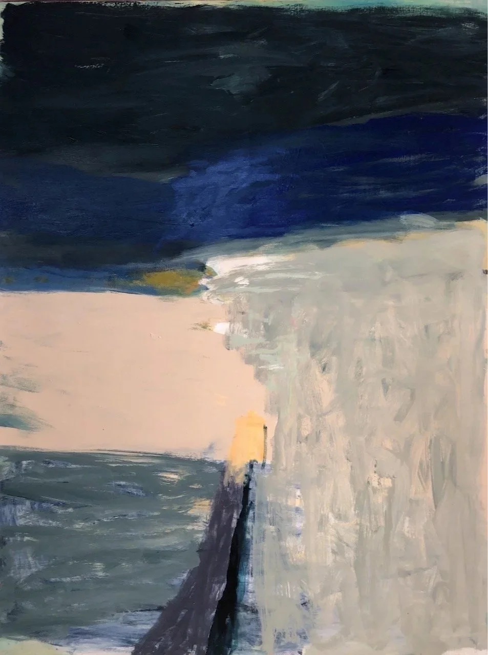 Breakwater (2025) oil on canvas 183X138cm (Available)