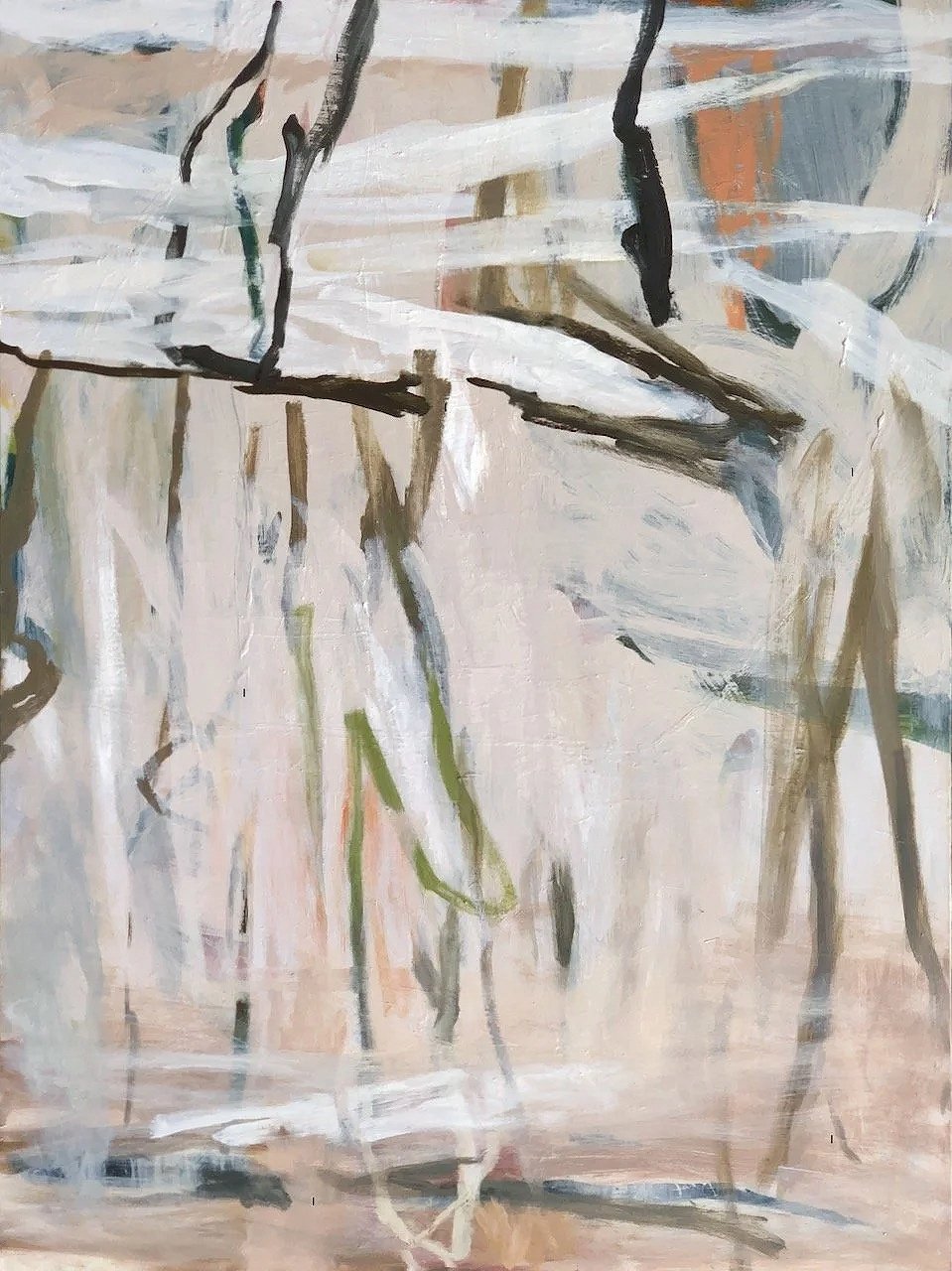 Kulkah Bay (2025-26) oil on canvas 183X137cm