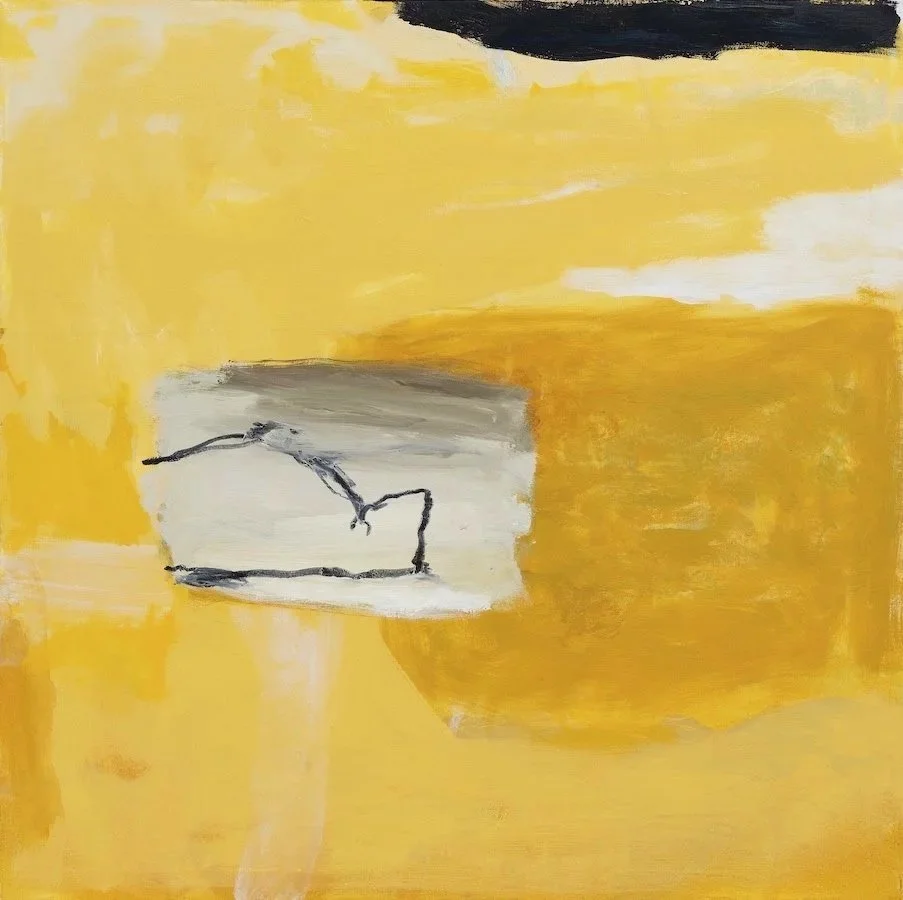 Bald Head (2022) oil on canvas 102X102cm (Available)
