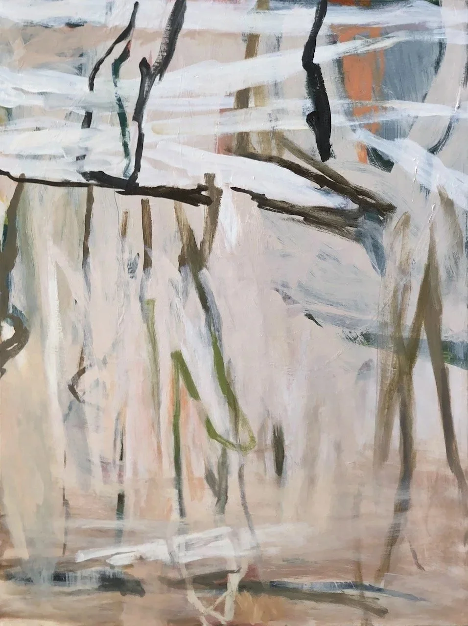 Kulkah Bay (2025-26) oil on canvas 183X138cm