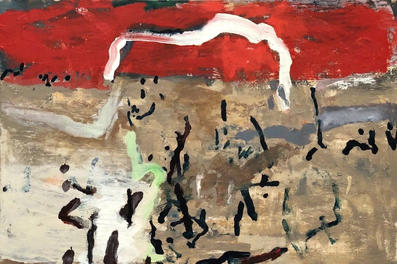 Aerial Roots (2026) oil on board 40X60cm