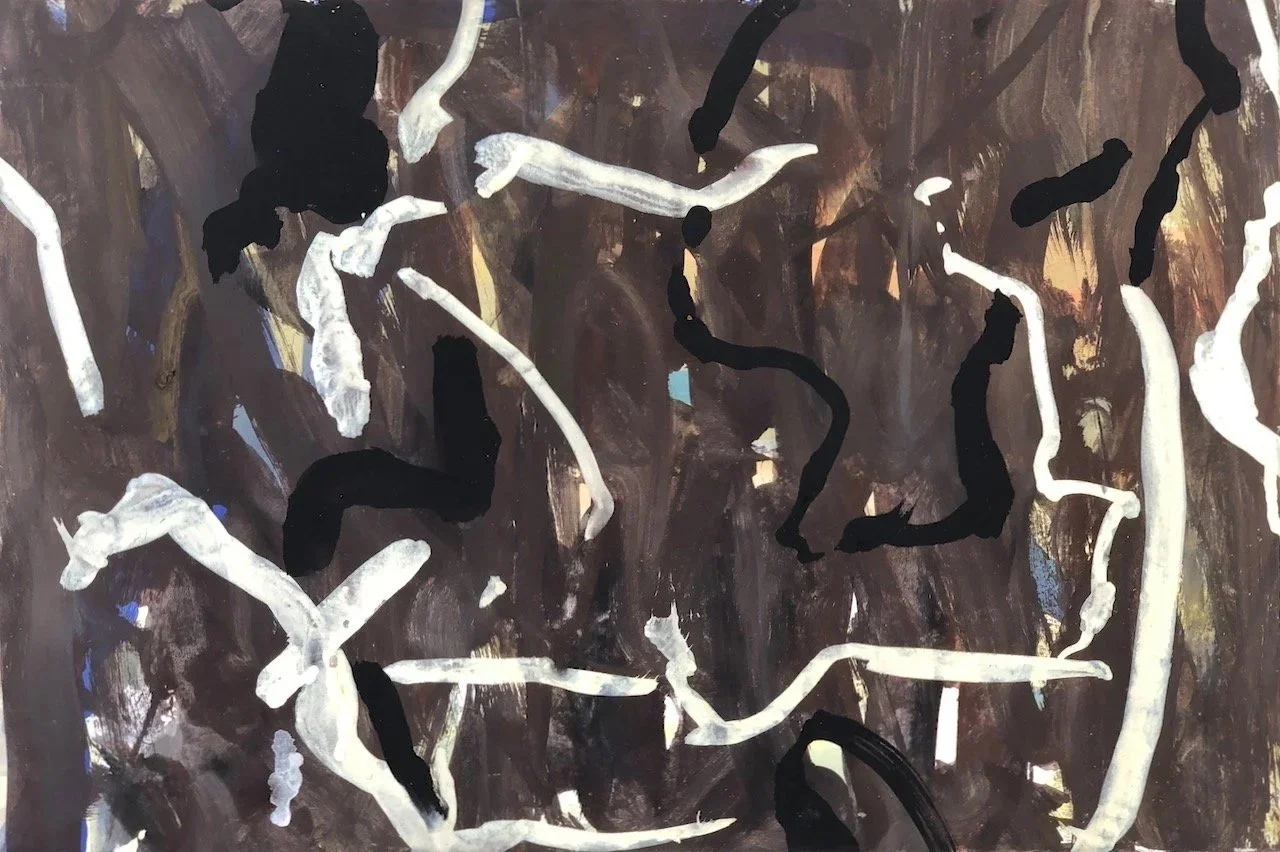 Mangrove 13 (2026) gouache on paper 38X57cm
