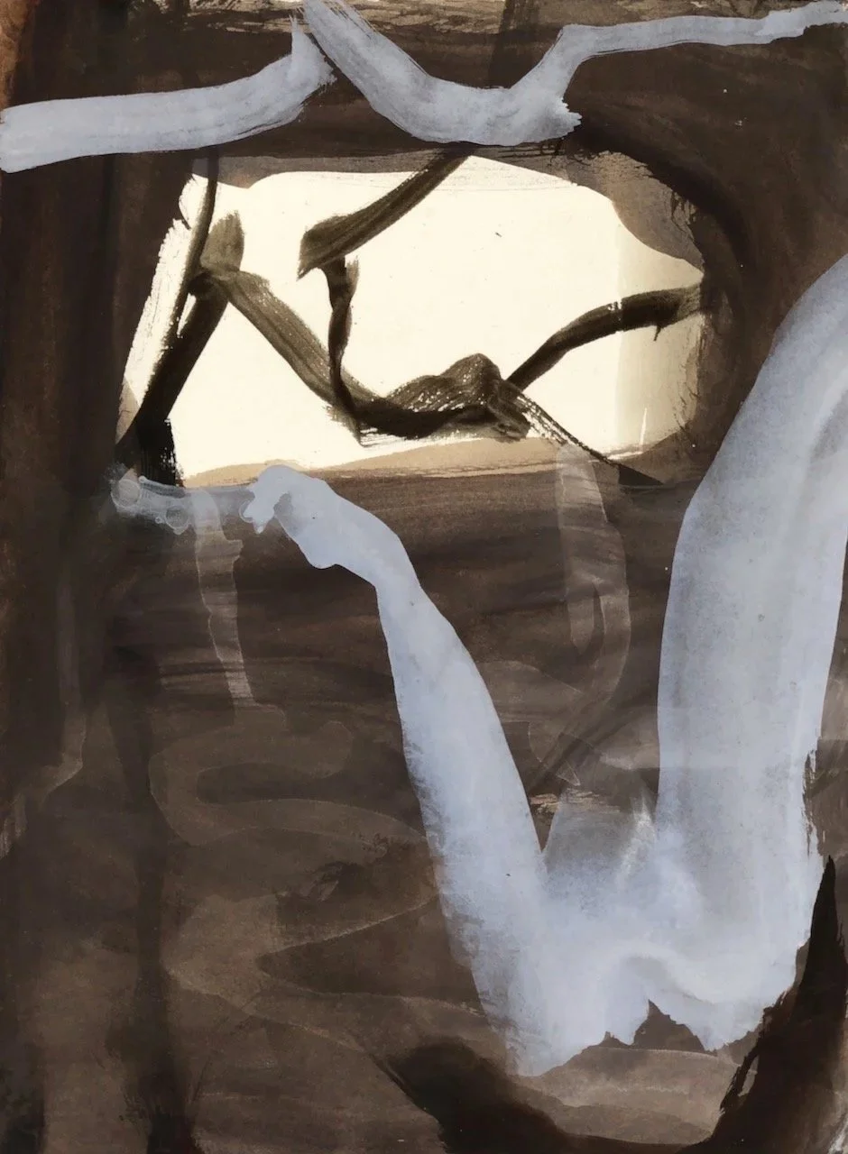 Mangrove 20 (2026) gouache on paper 38X28cm