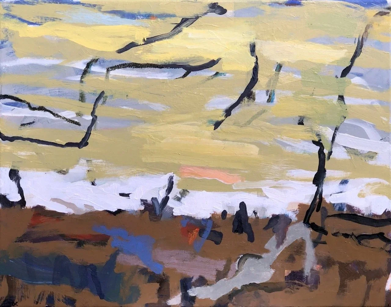 Gut Response (2026) oil on linen 55X70cm