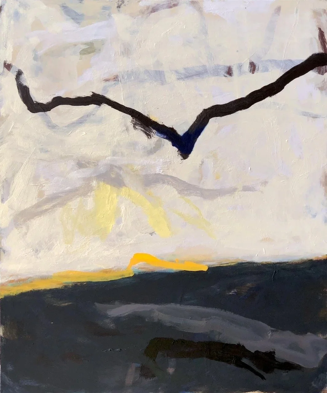Swamp Lines (2026) oil on canvas 122X102cm
