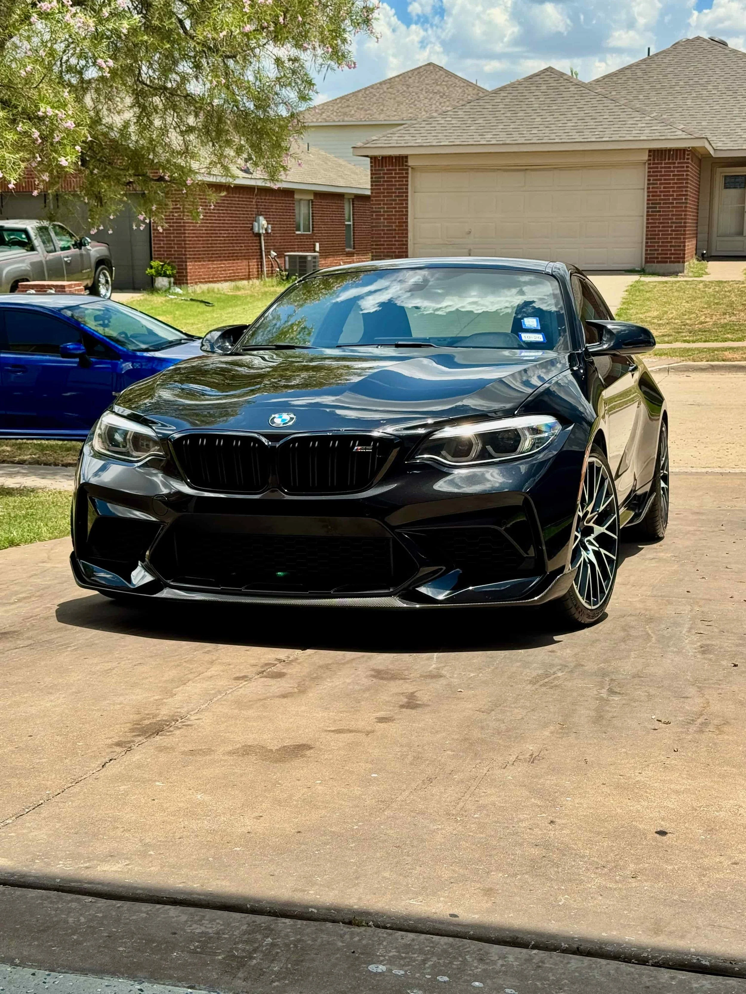 Ceramic coating Fort Worth Texas, BMW M2 Competition with 5 year Adams Graphene coating. 