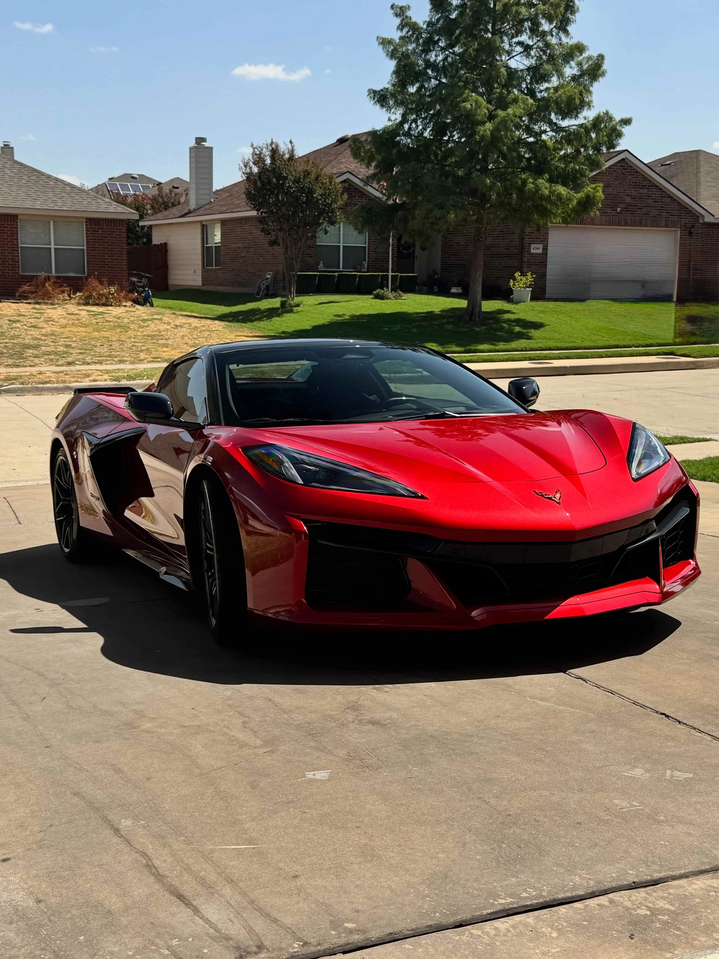 Ceramic coating Fort Worth Texas. Corvette Z06