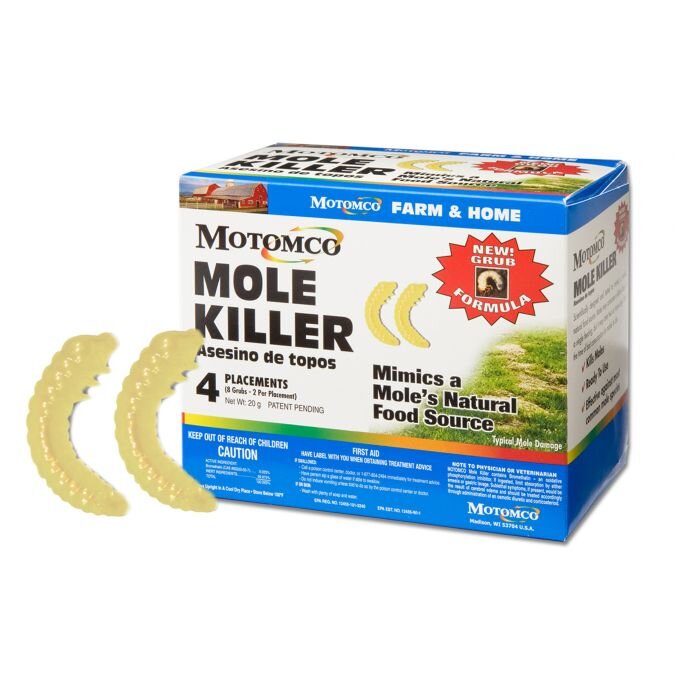 Motomco Mole Killer — Apenberry's Gardens