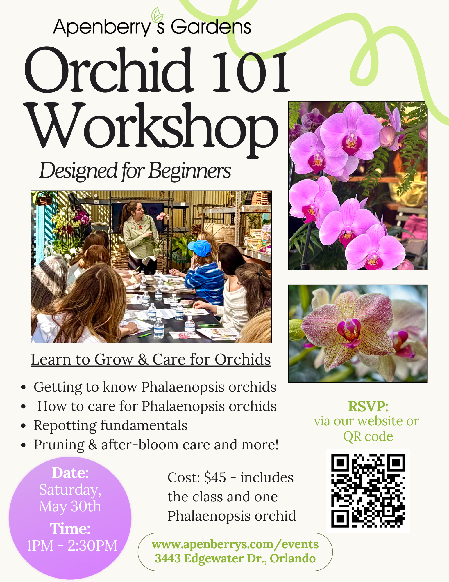 Orchid 101 Workshop