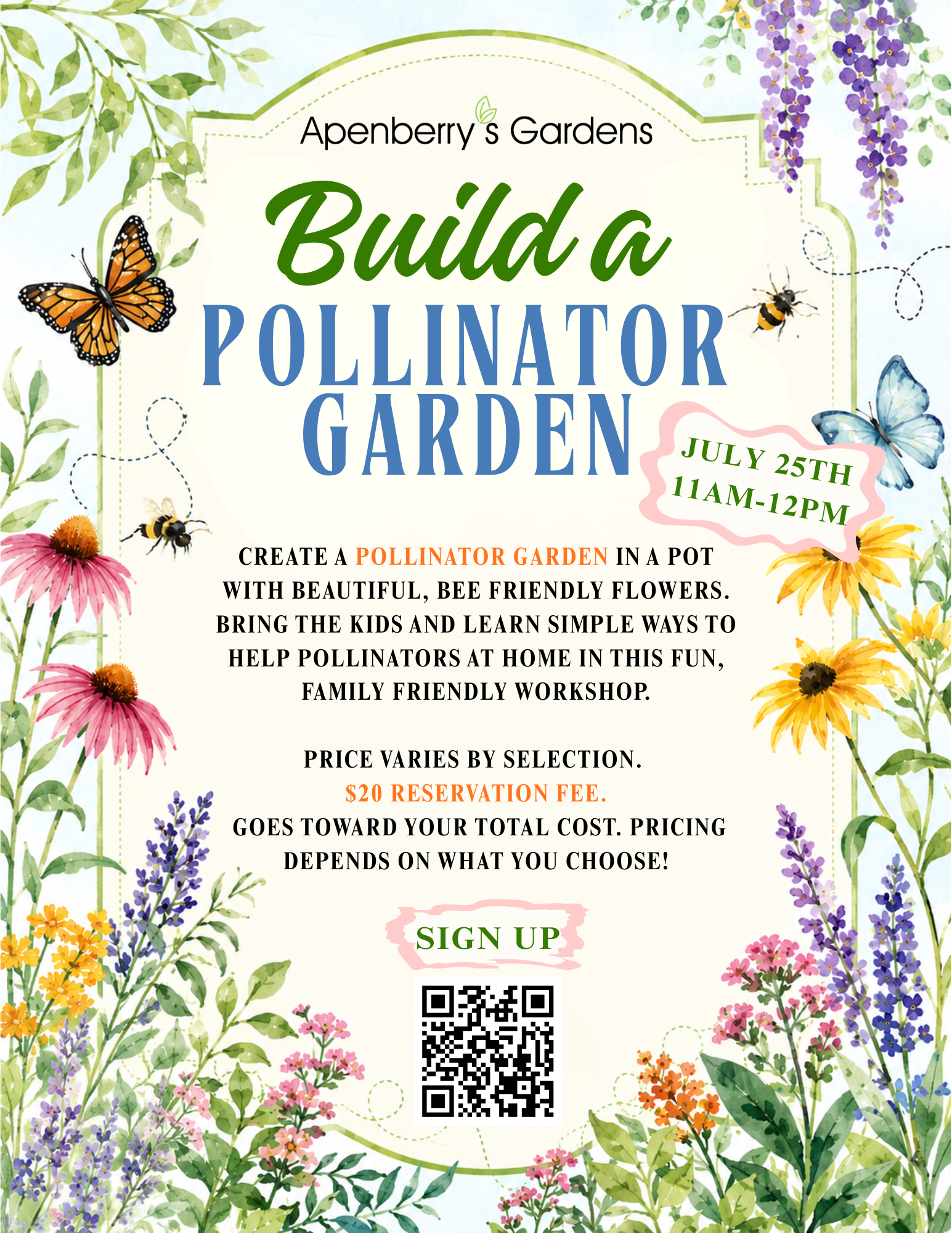 Build Your Own Pollinator Garden