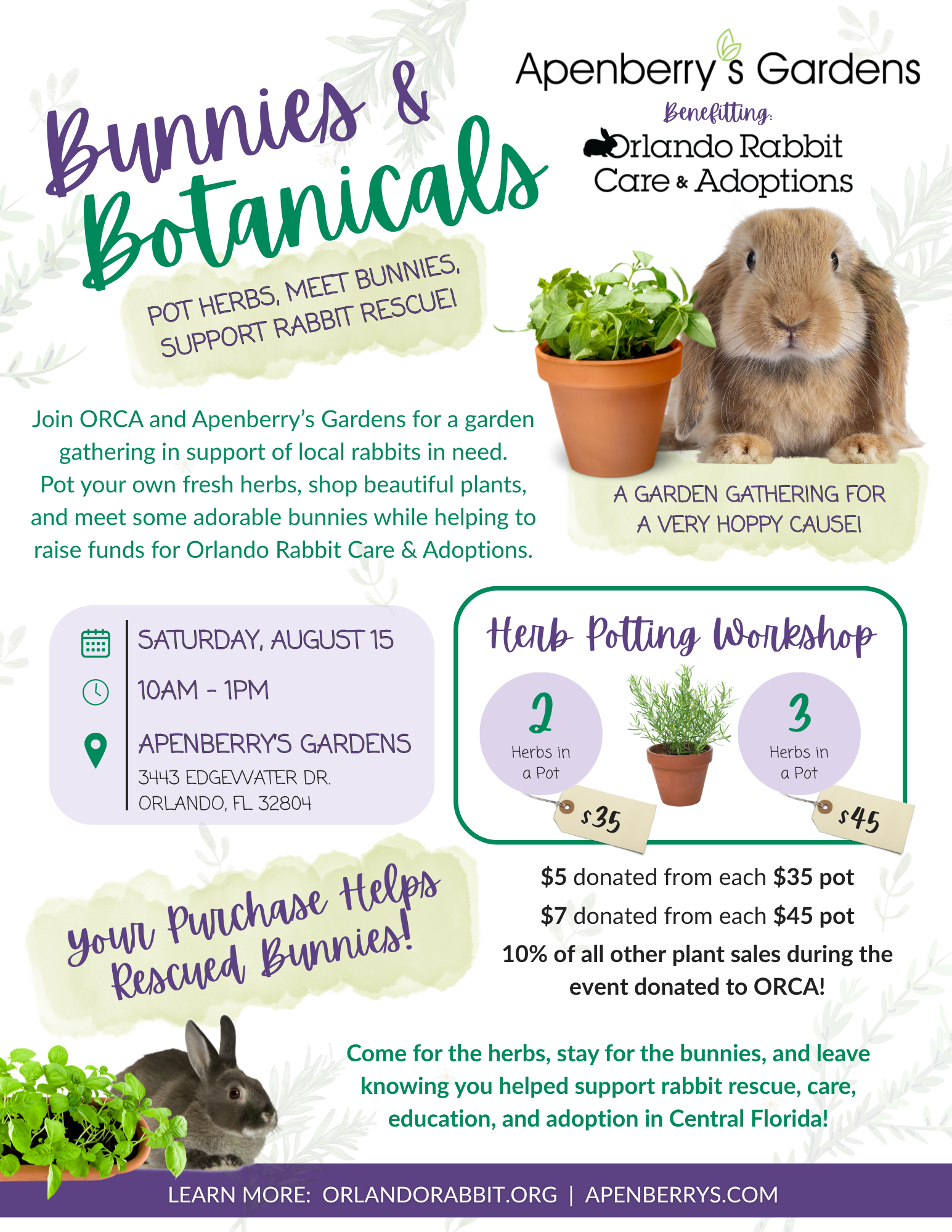 Bunnies & Botanicals