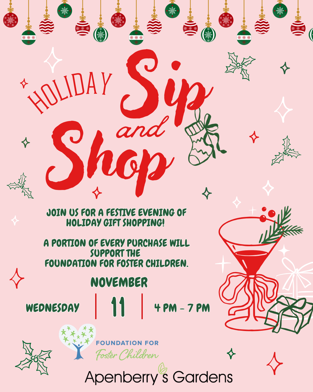 Sip and Shop