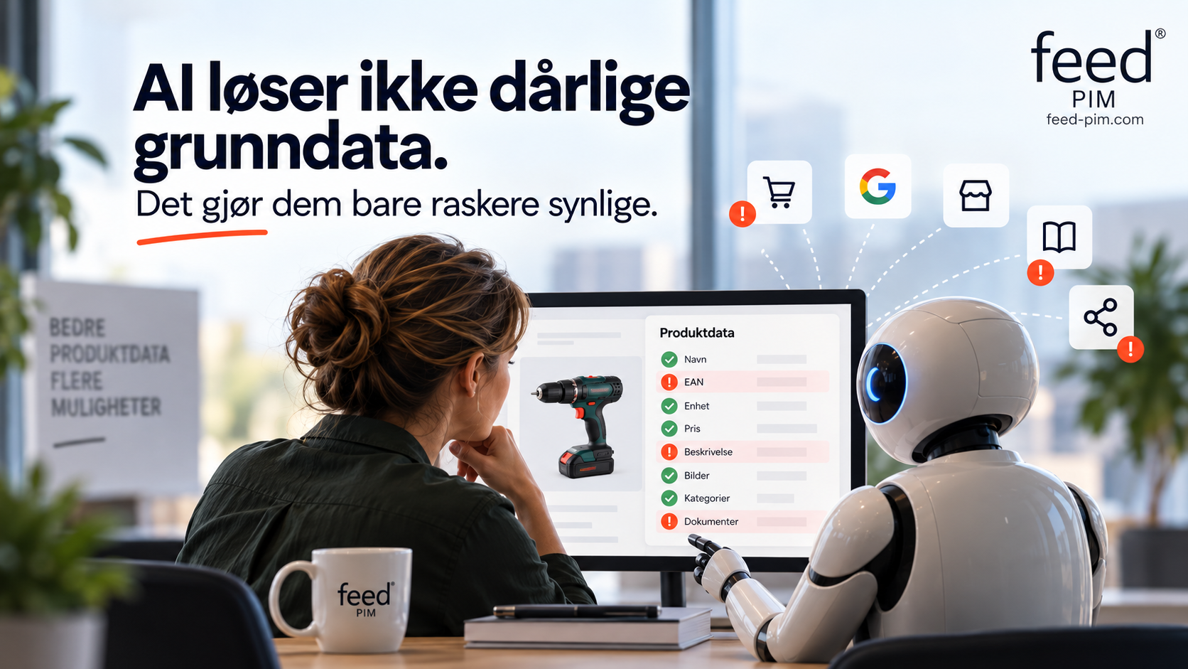 AI løser ikke dårlige grunndata. Det gjør dem bare raskere synlige.