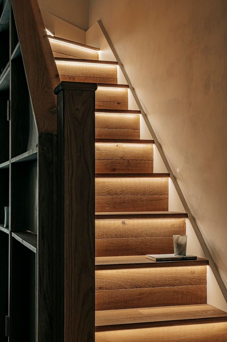 Wiltspoon House stairs by fourteen am
