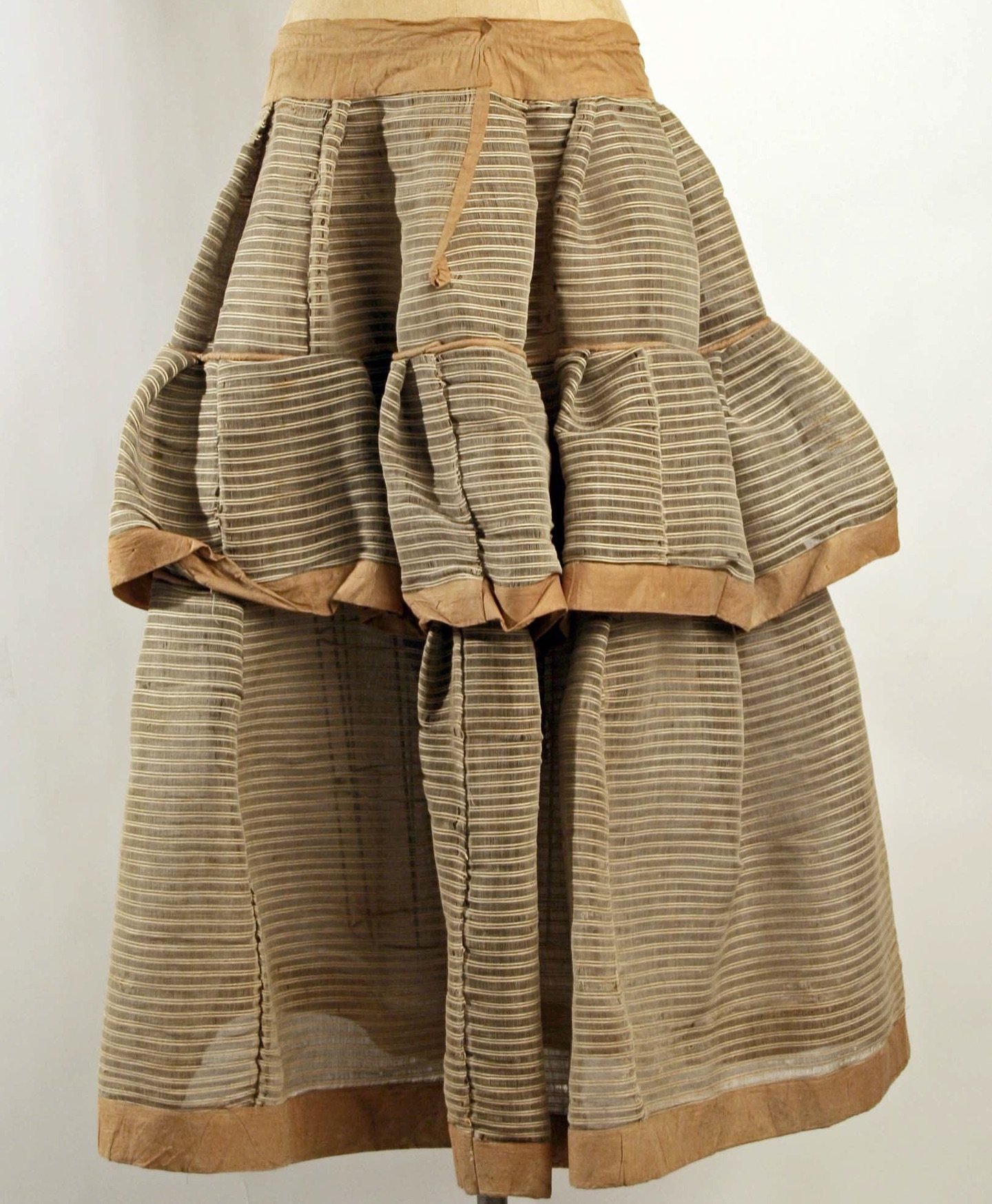 Horsehair petticoats might sound strange to us today, but in the mid-nineteenth century, before the crinoline became widespread, they were essential for giving a woman&rsquo;s skirt its shape and movement.

The finest hair came from the tails of live