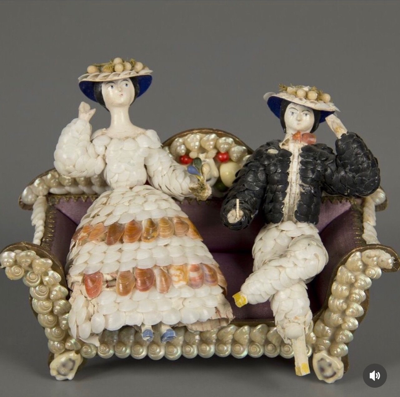 Deep down, I have always stifled a desire to be a Blue Peter presenter, and to be paid to make things out of loo roll inserts and sticky back plastic. Clearly, the makers of these truly inventive shell dolls would be worthy applicants, indeed my tale