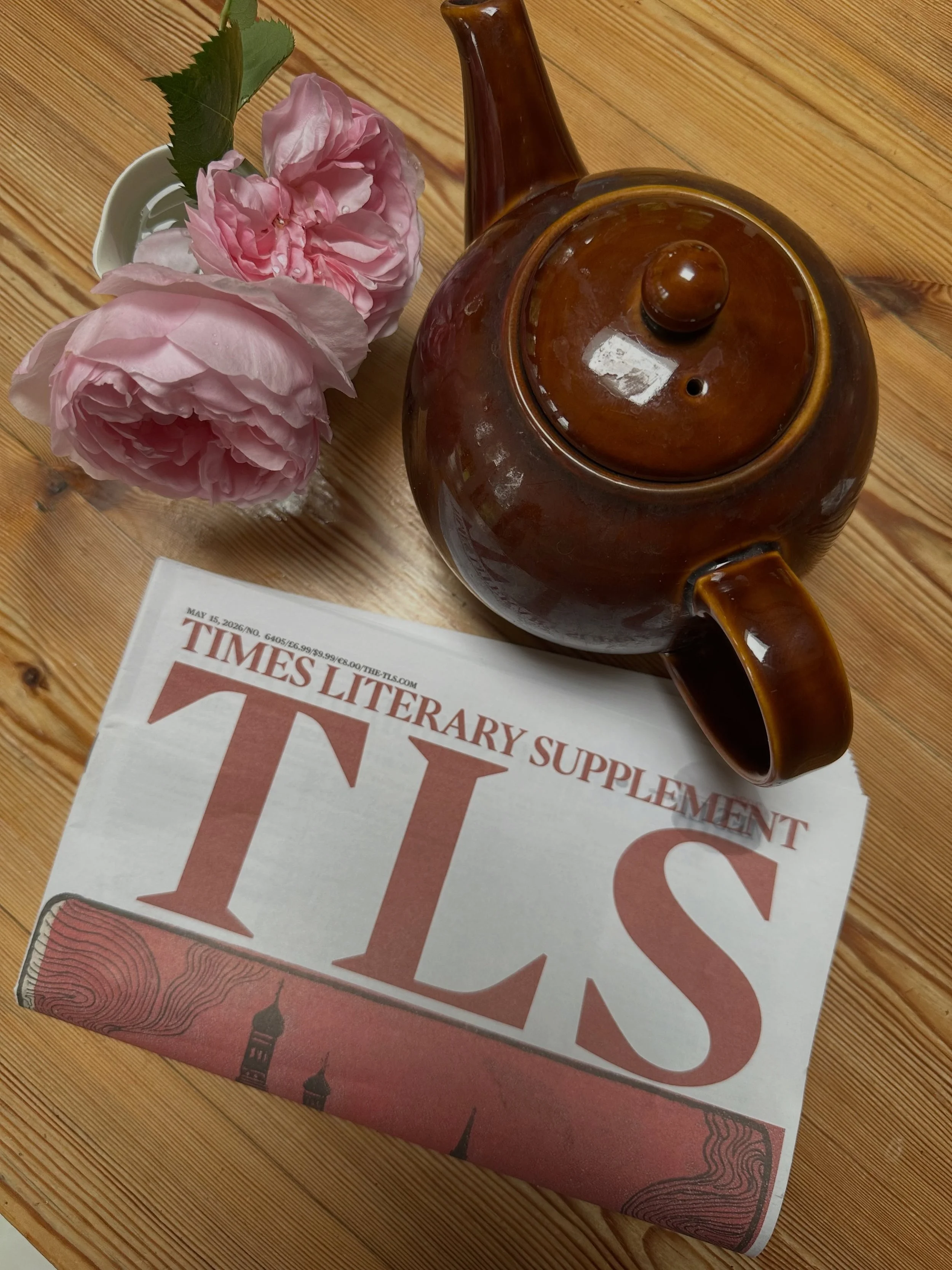 I&rsquo;ve made it back from Dorset through the pouring rain, only to find the roses have burst into bloom in our absence.

There was a second pleasure waiting for me at home too &mdash; the latest edition of the Times Literary Supplement, containing