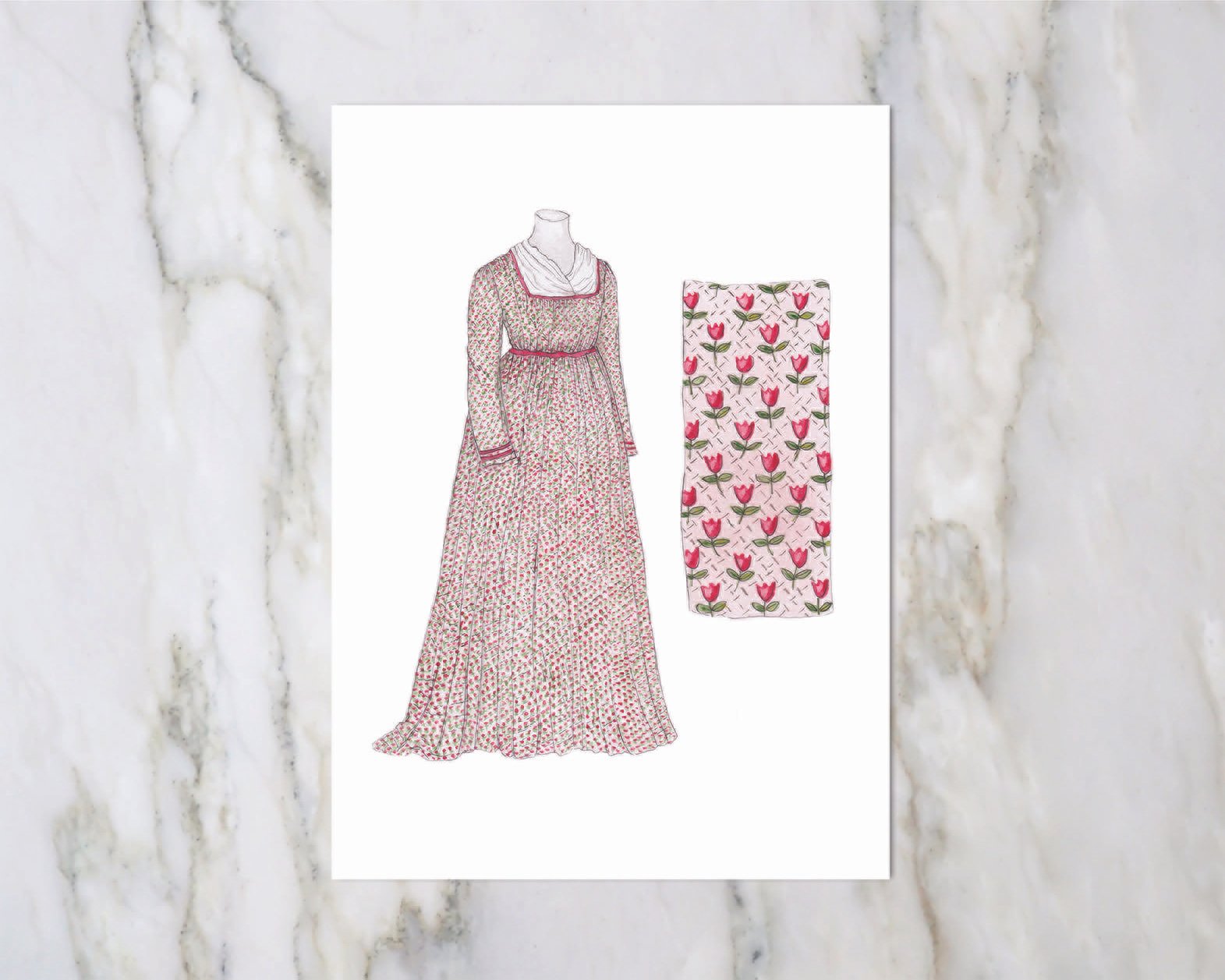 Austen Tulip Dress Front Marble.jpeg