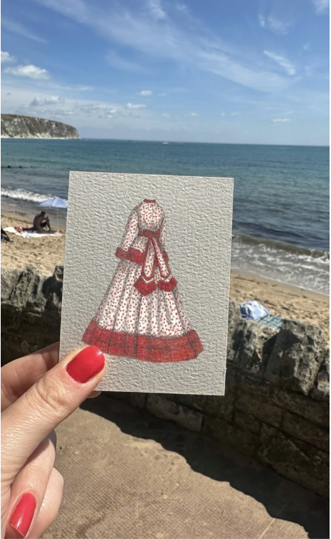 Tiny Tuesday No.8 — Promenade Dress, 1860s
