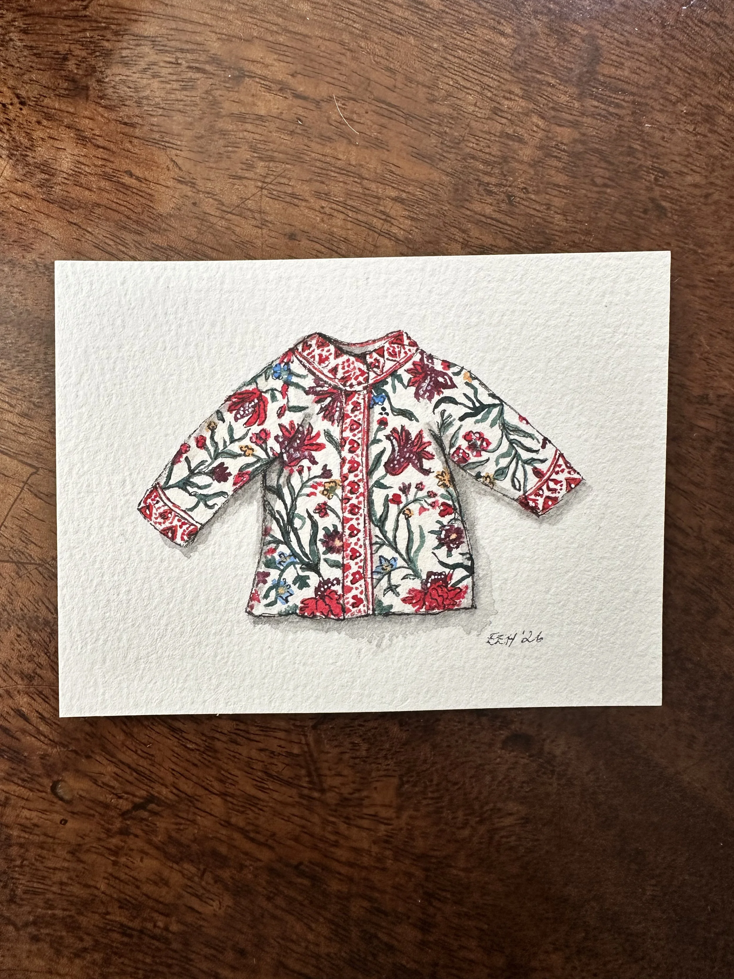 Tiny Tuesday No. 2 — Chintz Baby Jacket, Hindeloopen