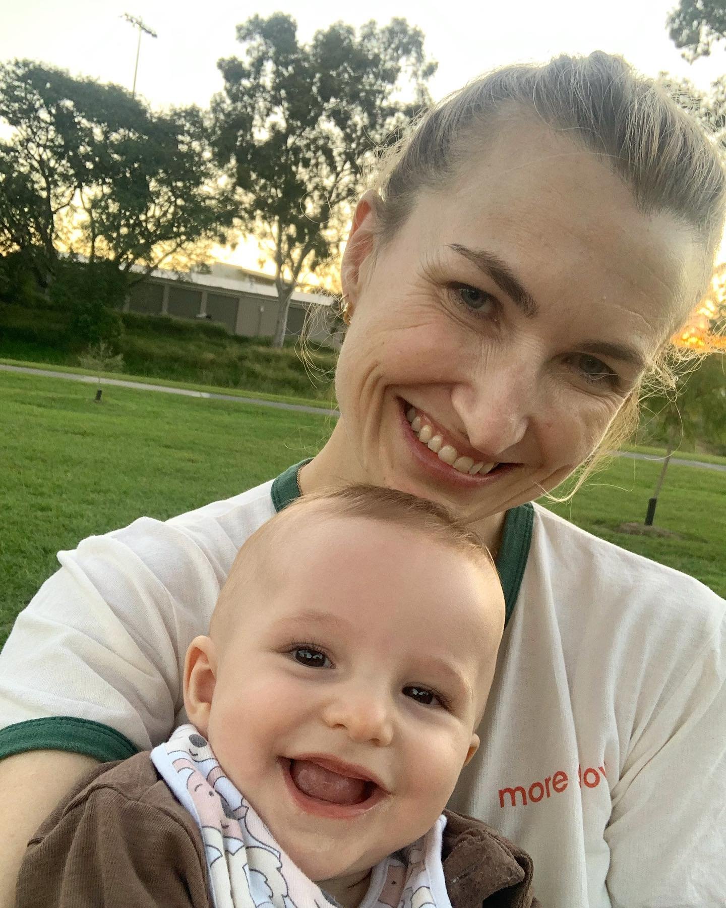 This is me and my beautiful boy. I&rsquo;ve loved the transition into motherhood so much. Becoming a mum has made me feel whole and purposeful and content in a way that I could never have imagined. 

A part of me wants to stay entwined full-time in t