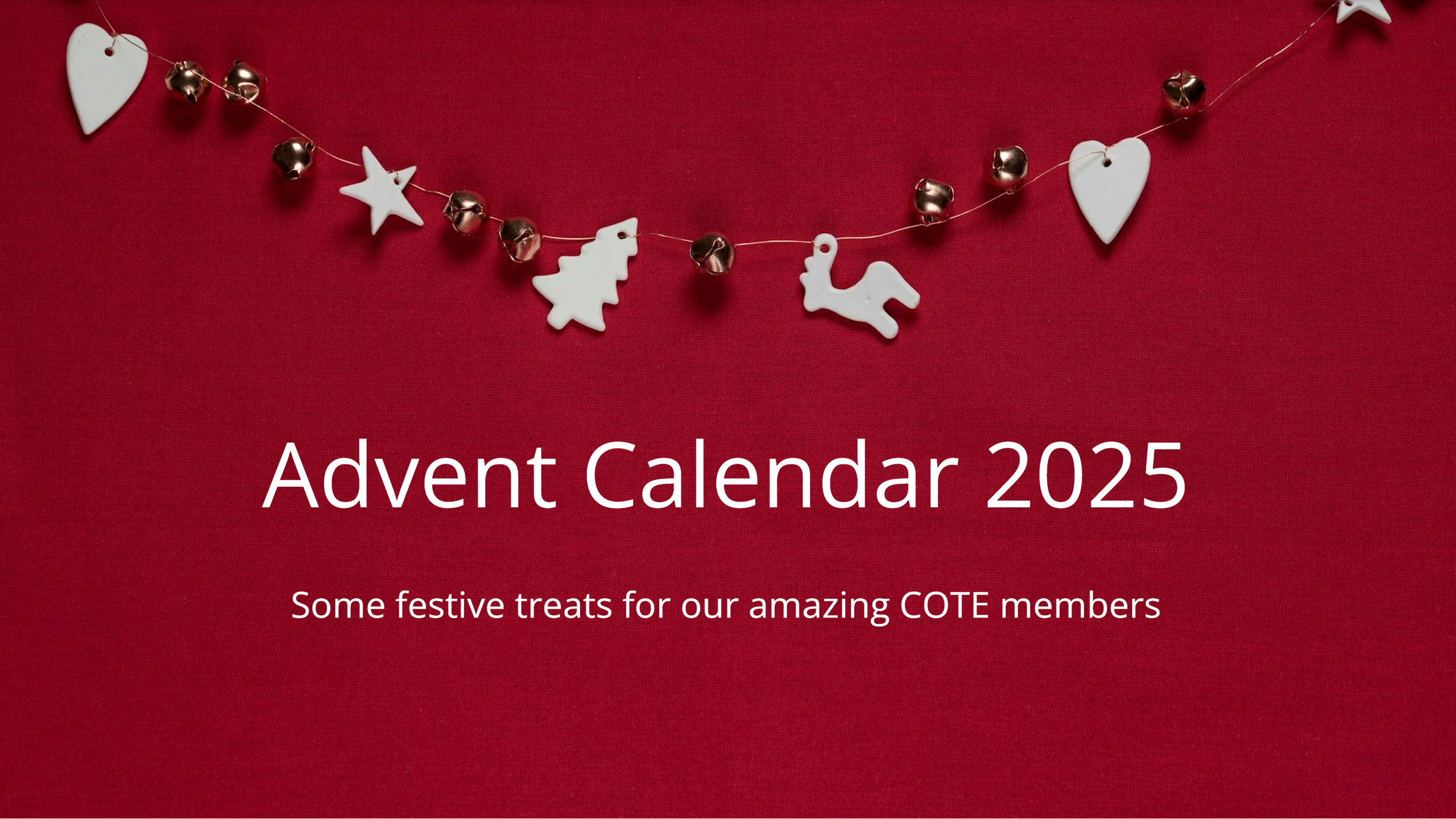 Advent Calendar(COTE Members only)