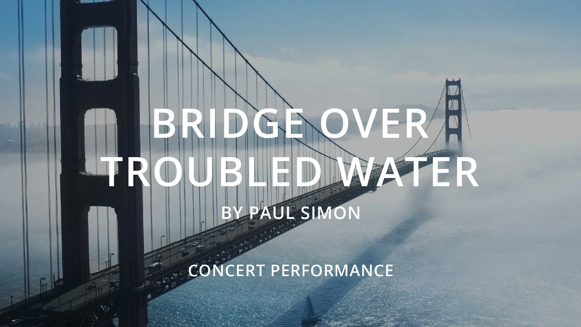 Bridge Over Troubled Water | A conducted performance and music video by Choir of the Earth
