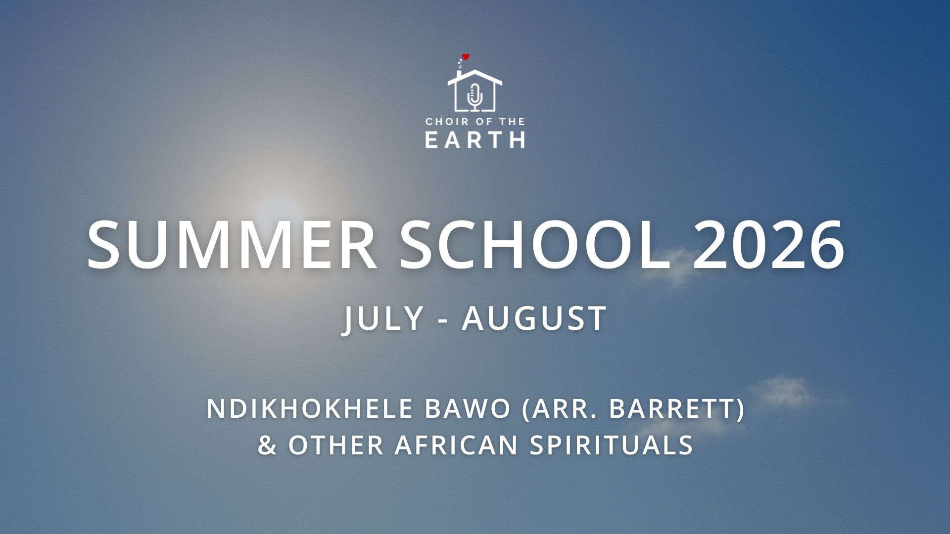 Summer School 2026: July - August (African Arrangements)