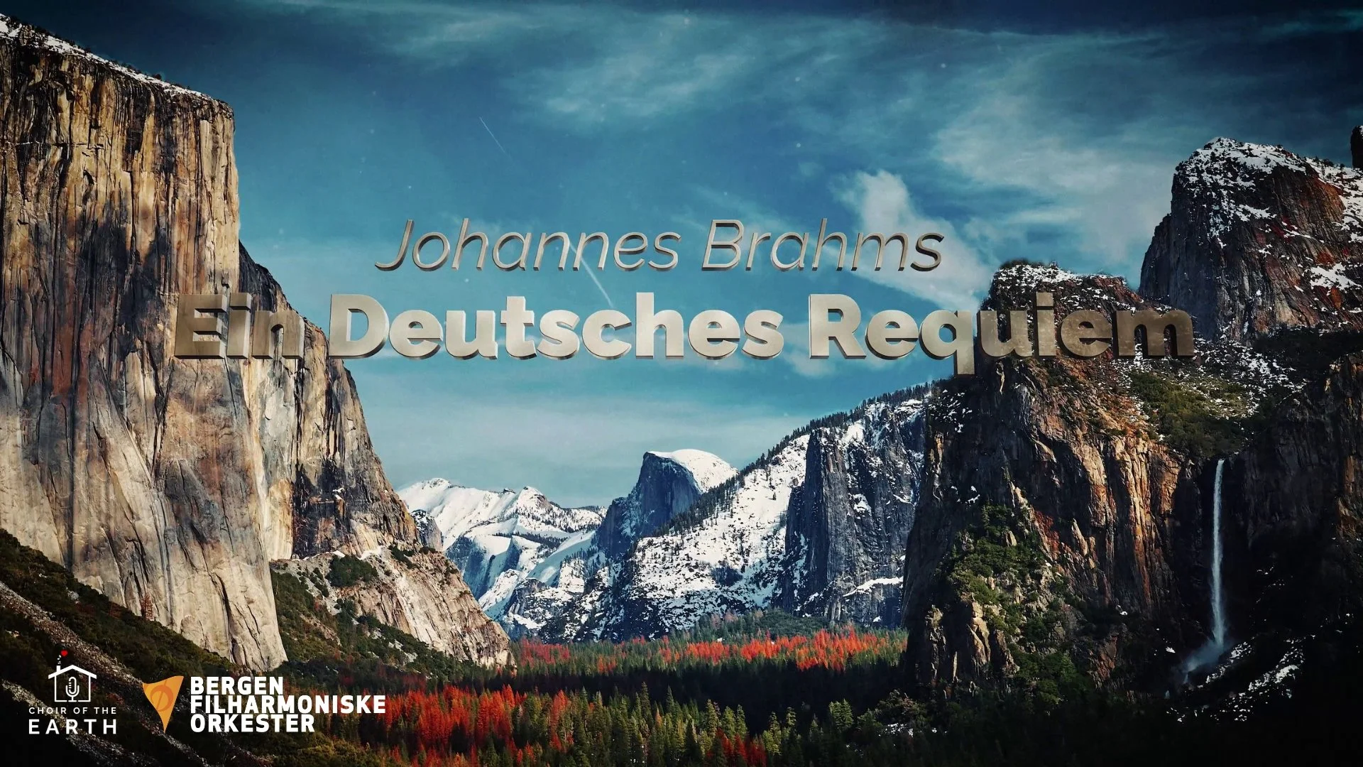 Choir of the Earth and the Bergen Philharmonic present: Ein Deutsches Requiem by Johannes Brahms | A Concert Film