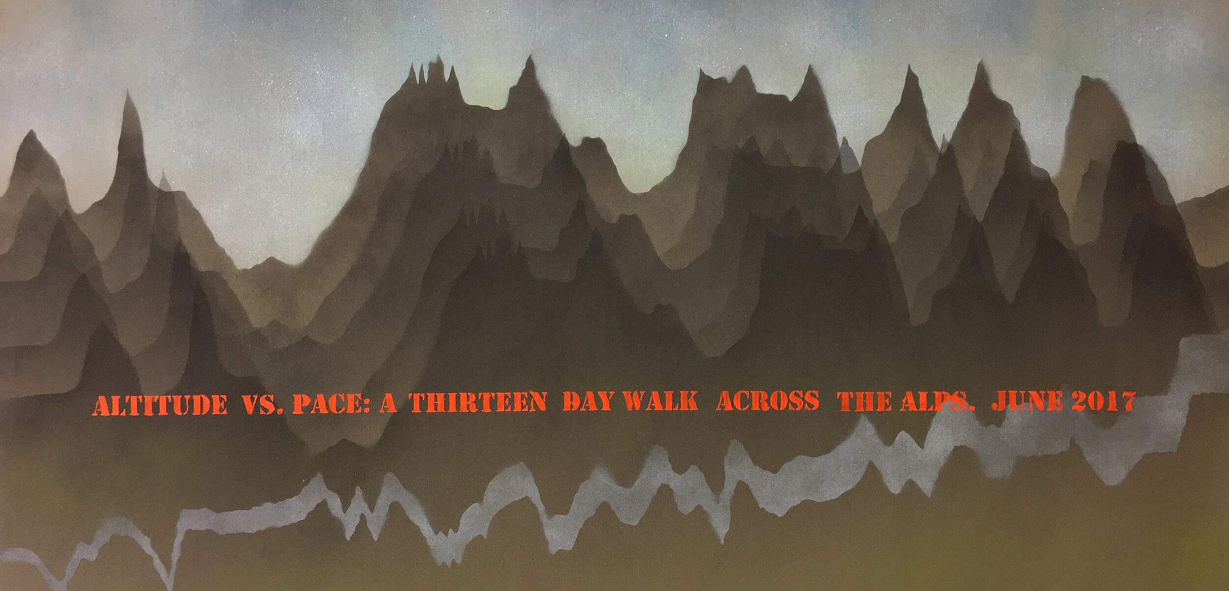 Datascape 012 'A Thirteen day walk across the Alps'